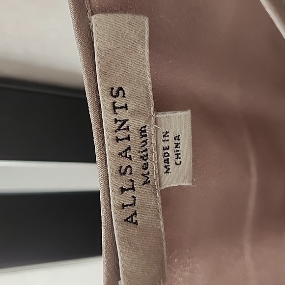 All Saints Pleated Lerin Corina Slip Dress - Picture 4 of 5